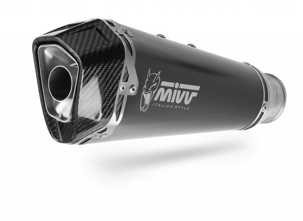Silencer MIVV DELTA RACE H.080.LDRB Crni for HONDA NSS 750 Forza 2021-2026