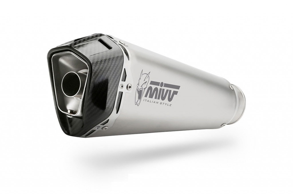 Silencer MIVV DELTA RACE H.080.LDRX Stainless Steel for HONDA NSS 750 Forza 2021-2026