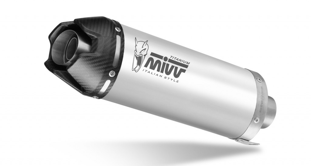 Cijeli ispušni sustav 4x2x1 MIVV AK-1 H.096.K4K Titanium with carbon cap for HONDA CBR 650 R 2024-2026