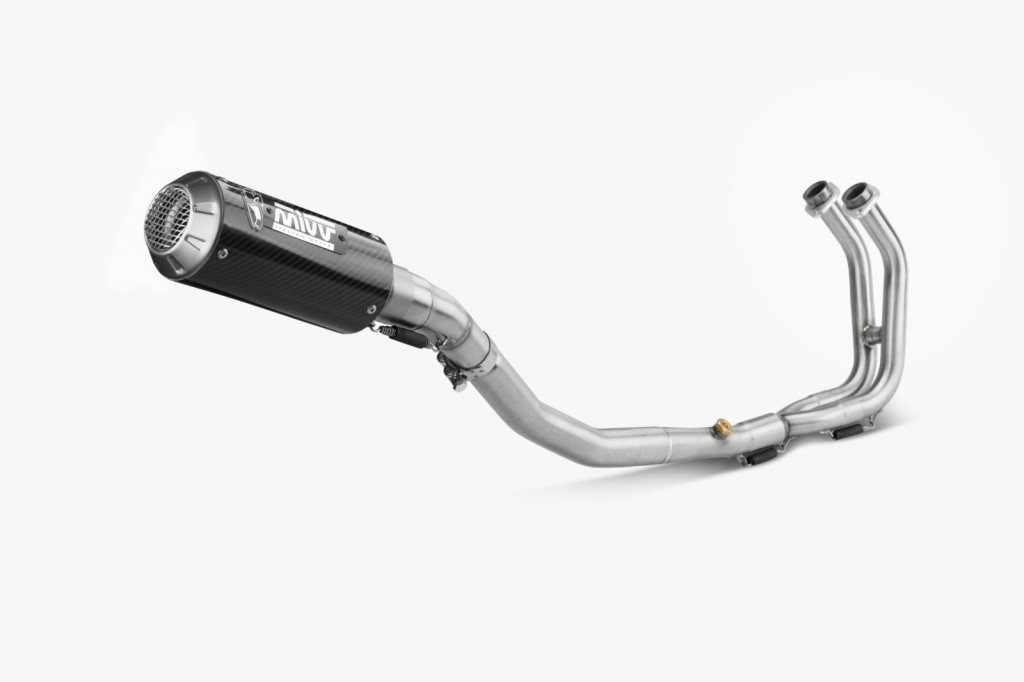 No-kat pipe MIVV K.047.C1 for KAWASAKI Z 400 2019-2020, KAWASAKI Ninja 400 2018-2020