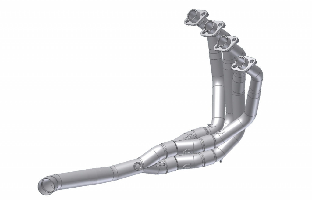 No-kat full collectors MIVV K.054.C1 (fits on both MIVV and original silencers) for KAWASAKI Ninja 1000 SX 2020-2024