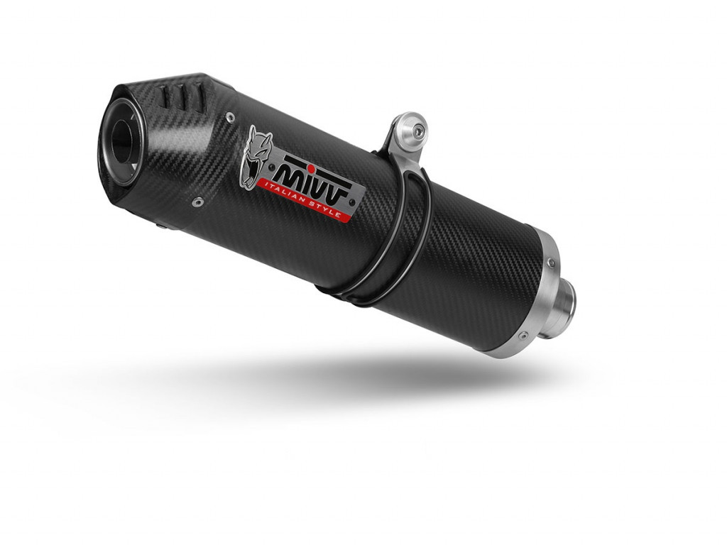 Silencer MIVV OVAL KT.021.LEC Carbon / Carbon Cap