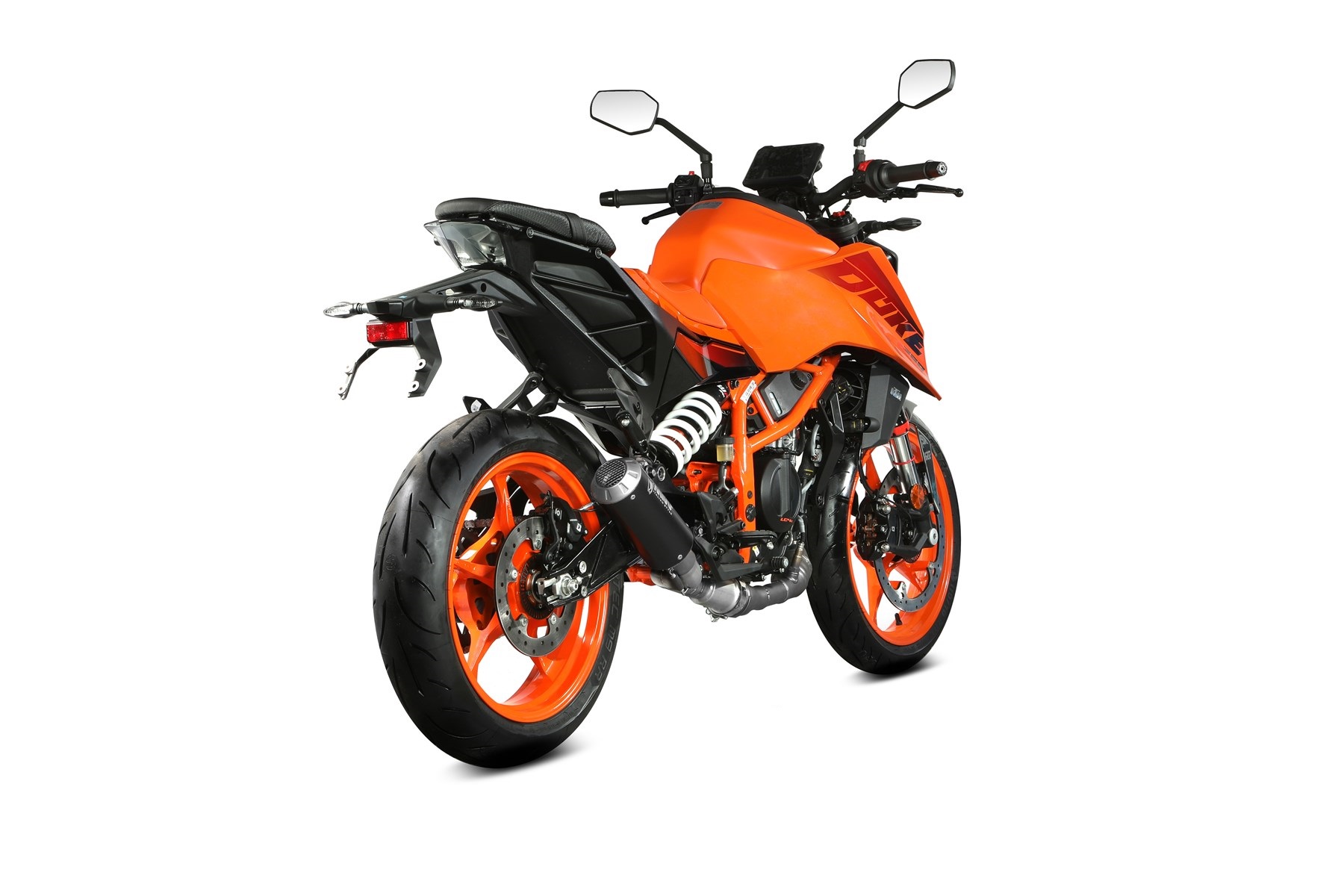 Silencer MIVV MK3 KT.031.SM3B Crni for KTM Duke 390 2024-2026, KTM Duke 125 2024-2026