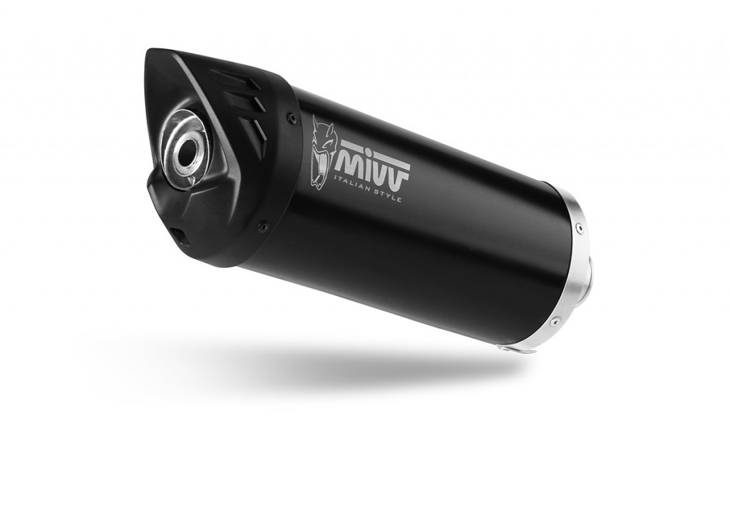 Silencer MIVV MOVER MV.YA.0005.LV Crni for YAMAHA YP 400 R X-MAX 2013-2016