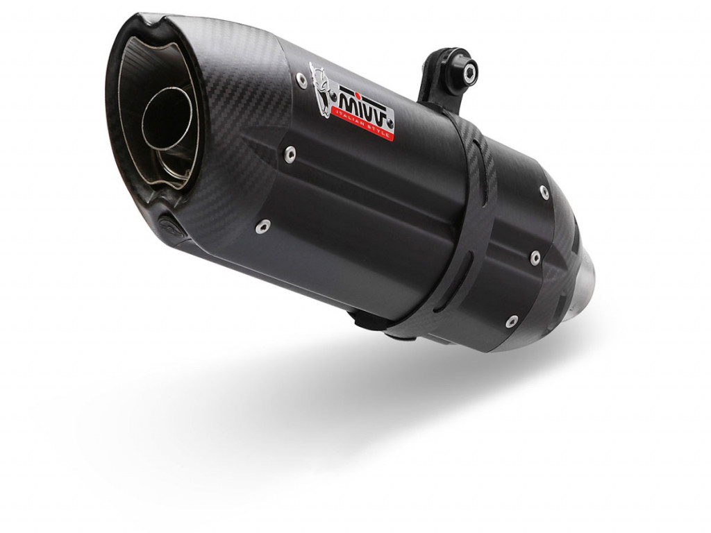 Silencer MIVV SUONO S.056.L9 Black stainless steel / carbon cap for SUZUKI GSX-S 1000 Katana 2019-2024