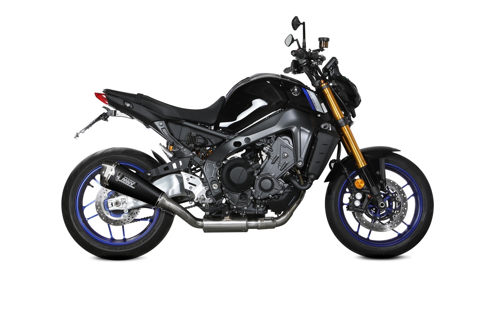Cijeli ispušni sustav MIVV DELTA RACE Y.066.LDRC Carbon for YAMAHA MT-09 850 / 890 2021-2023