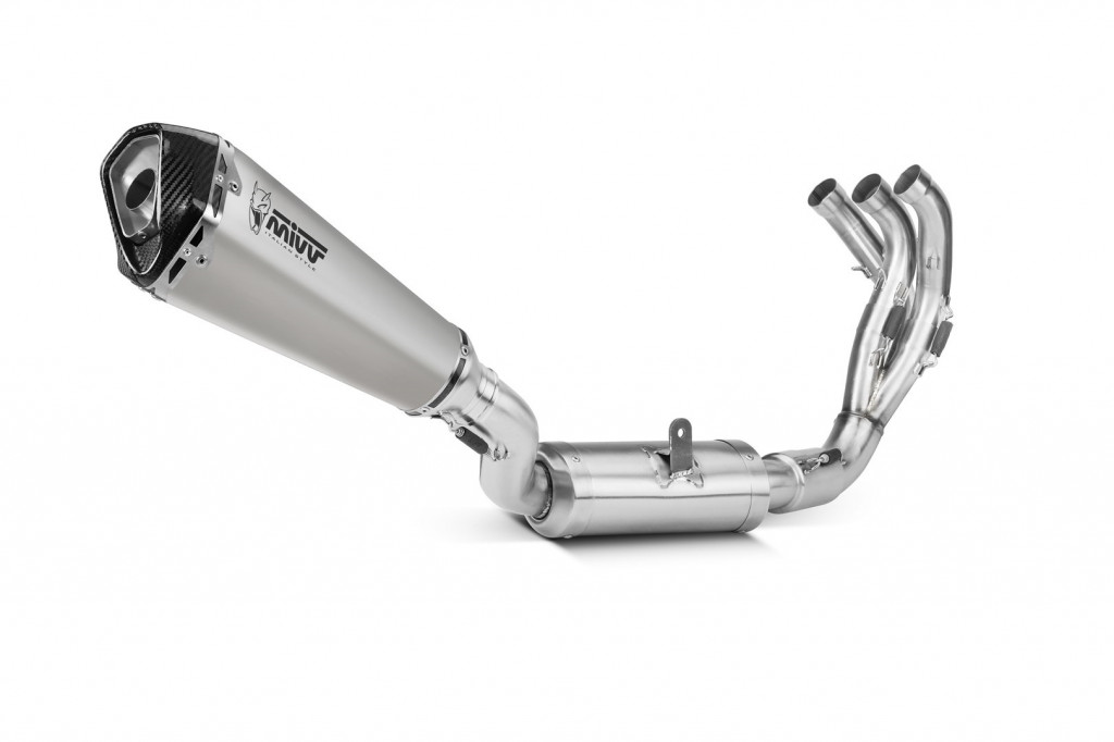 Silencer MIVV DELTA RACE Y.069.LDRX Stainless Steel for YAMAHA Tracer 9 2021-2024