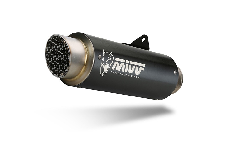 Full exhaust system 3x1 MIVV GPpro Y.078.LXBP Crni