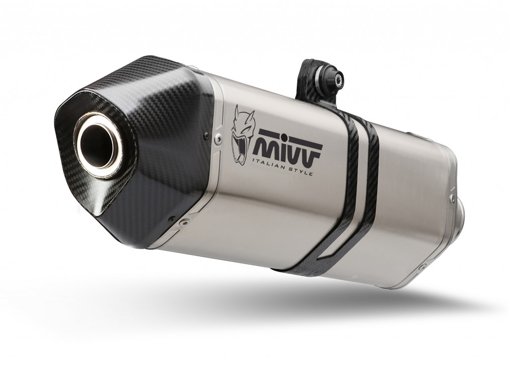 Silencer MIVV SPEED EDGE Z.006.LRX Stainless Steel for ZONTES 703 F 2025-2026