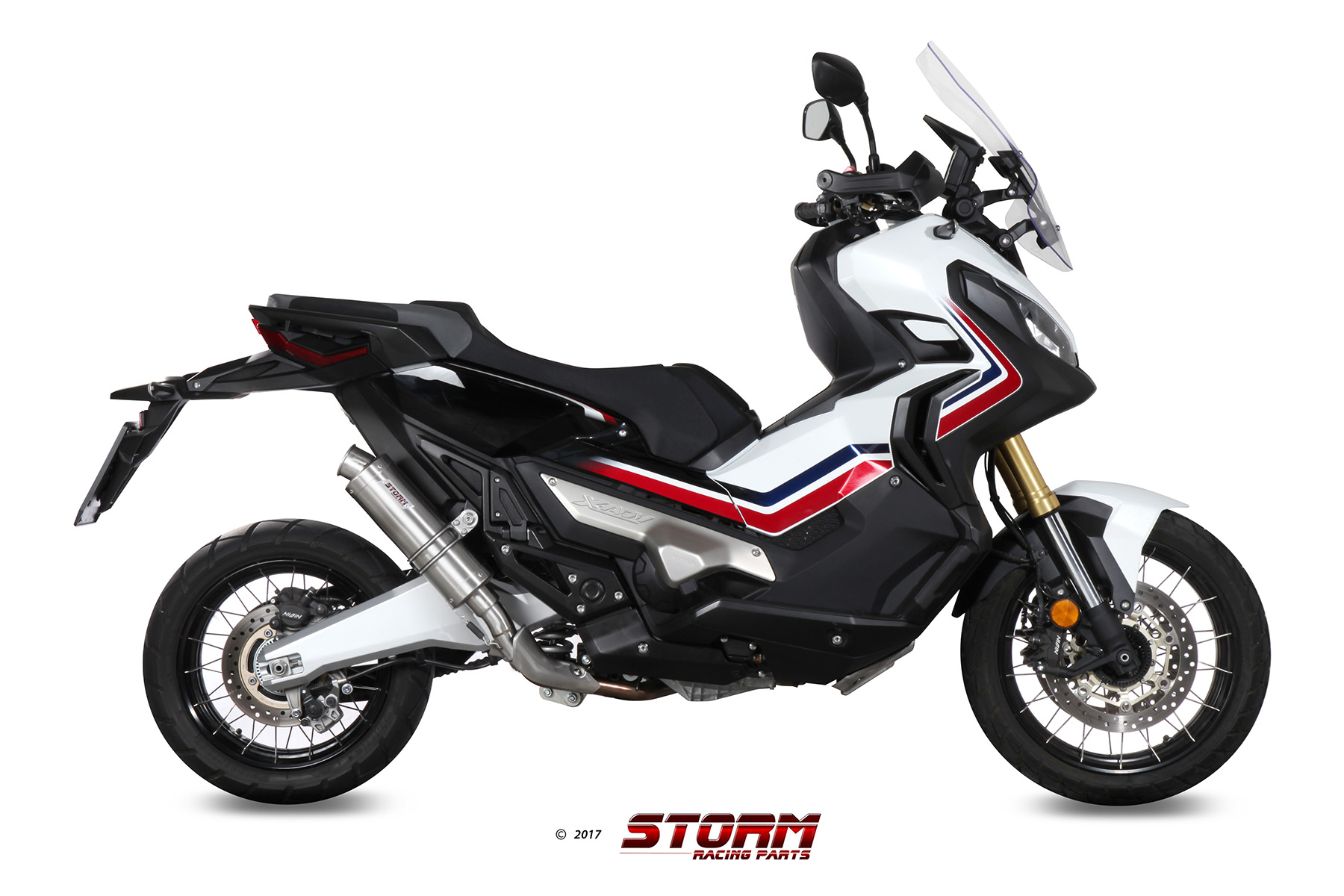Silencer STORM GP H.066.LXS Stainless Steel for HONDA X-ADV 750 2017-2026