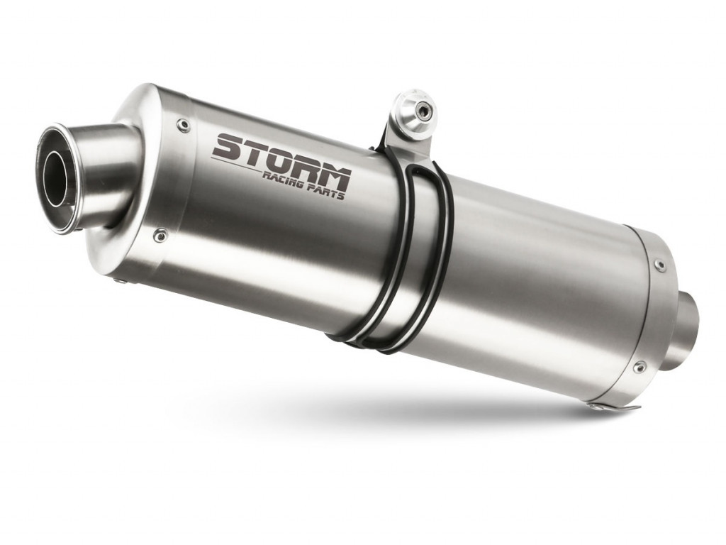 Silencer STORM OVAL K.040.LX2 Stainless Steel