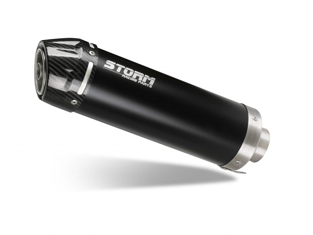 Silencer STORM GP Y.003.LXSBC Black with carbon cap