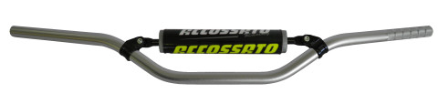 Handlebar ACCOSSATO aluminium, 22 mm silver