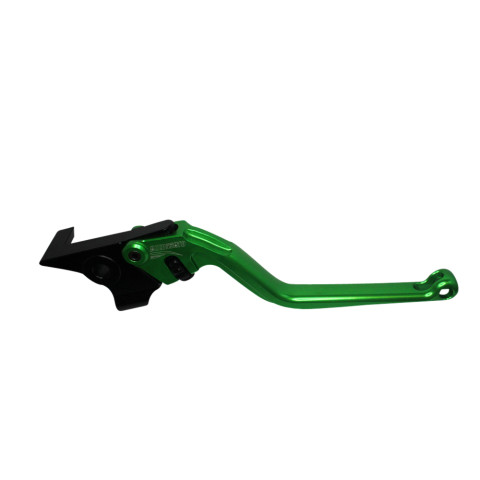 Brake lever ACCOSSATO EDF016 fixed CNC-worked aluminium, green
