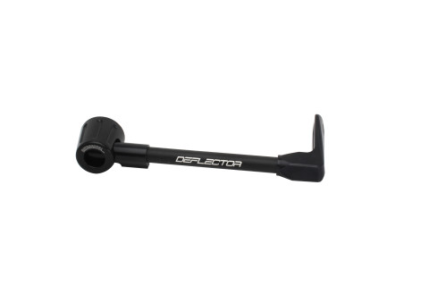 Lever guard ACCOSSATO DE001 with black hose and joint right, aluminium
