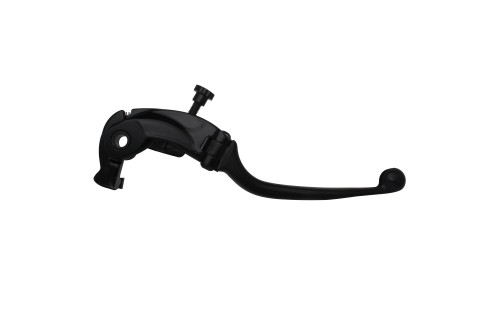 Adjustable folding lever ACCOSSATO LV020 in aluminium for Nissin radial brake master cylinder Crni