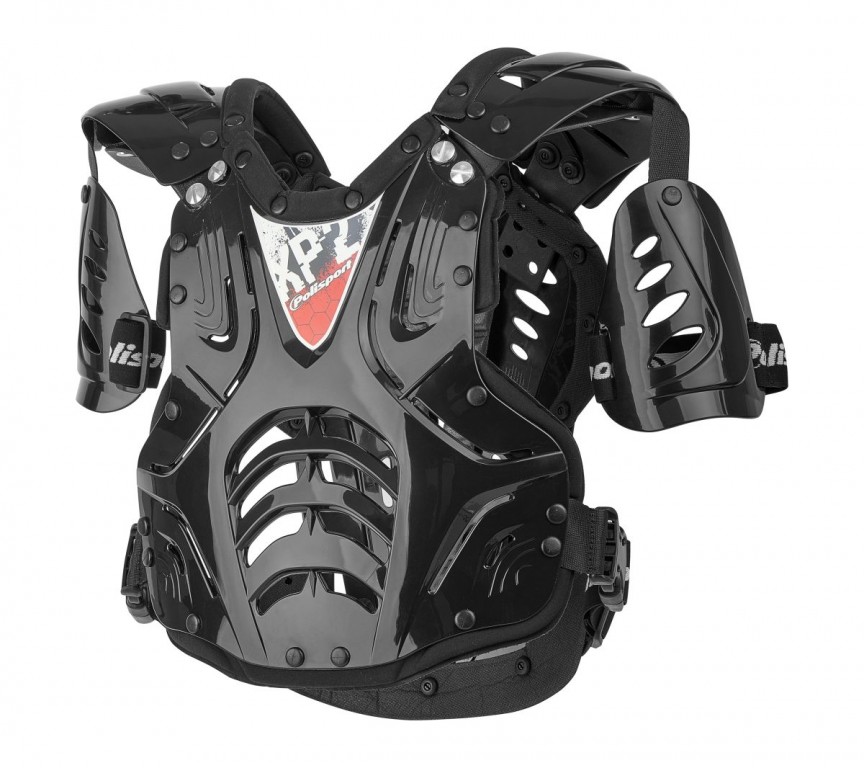 Chest Protector POLISPORT XP2 ADULT 8000300013 black/silver/black