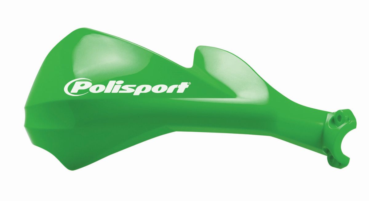 Handguard POLISPORT SHARP with universal mounting kit green 05