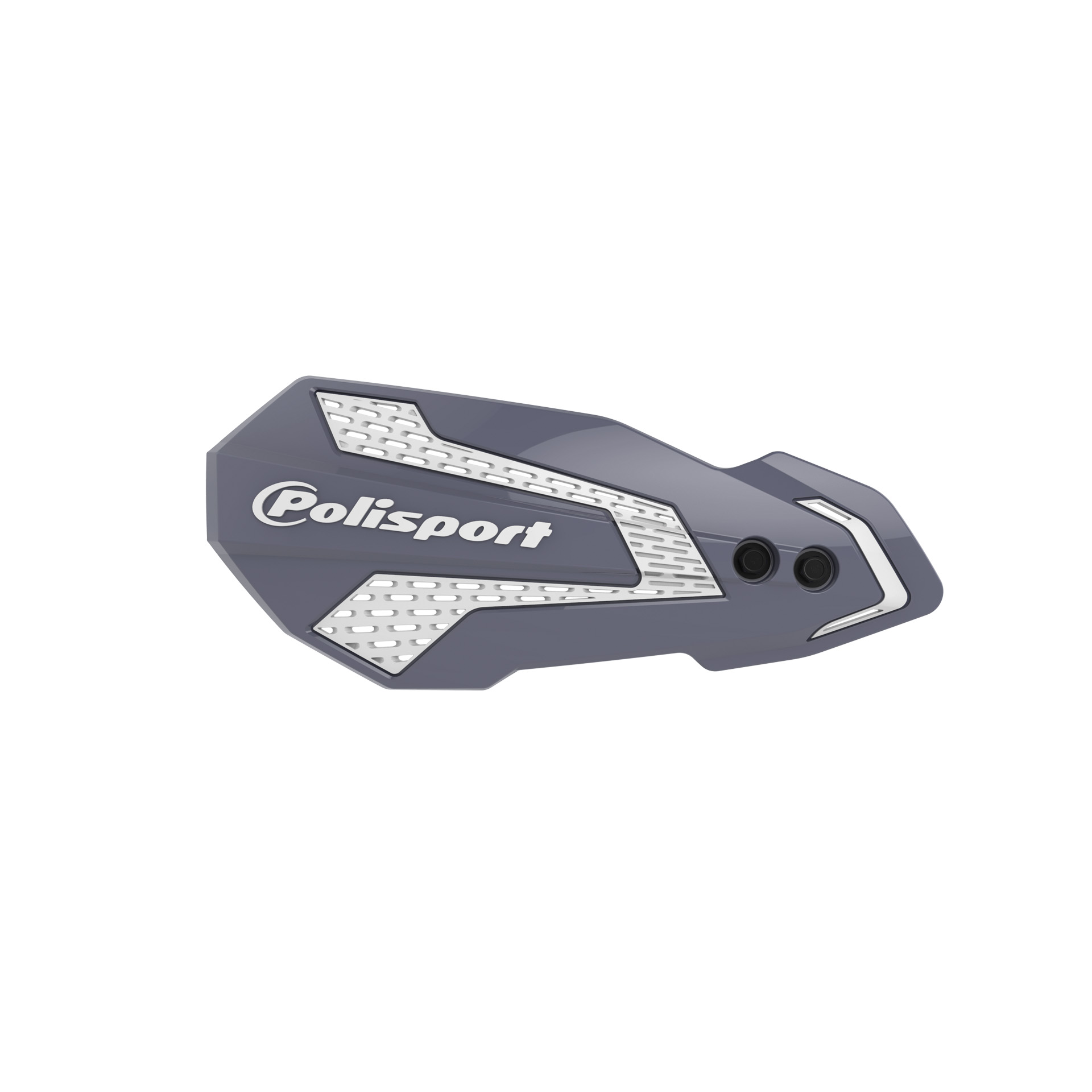 Handguard POLISPORT MX FLOW 8308200052 Grey/White with mounting system