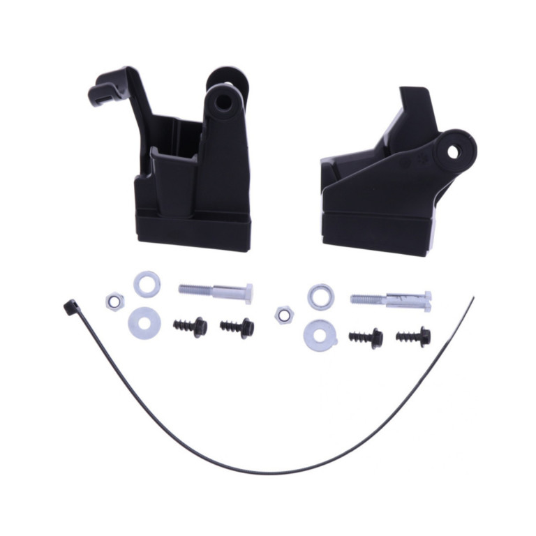 Lever mounting system POLISPORT MX FLOW / BULLIT 8308300002 Crni