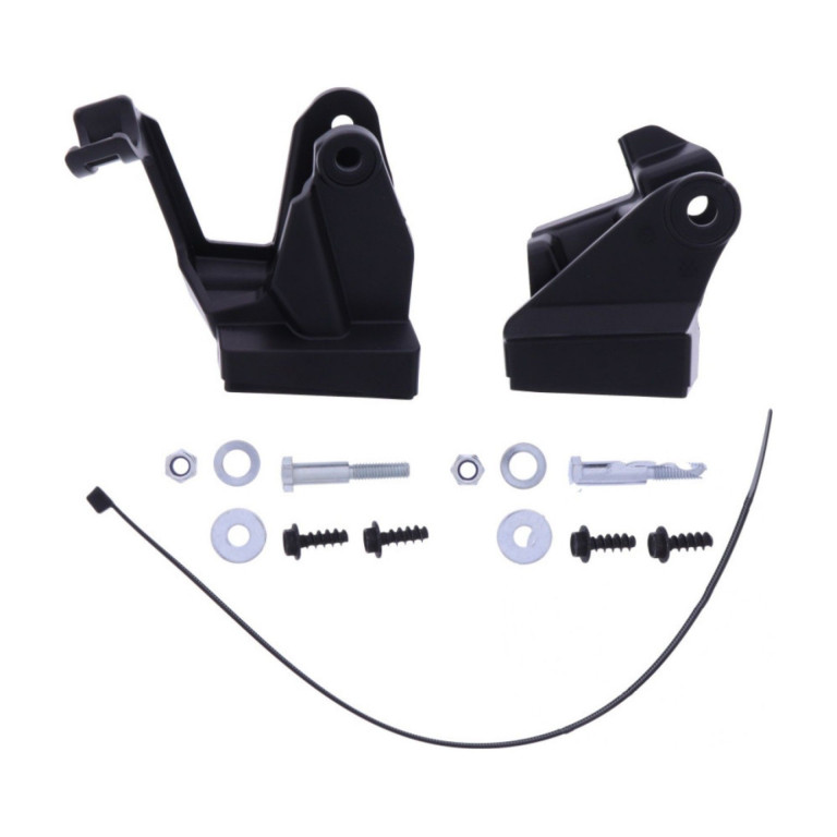 Lever mounting system POLISPORT MX FLOW / BULLIT 8308300004 Crni