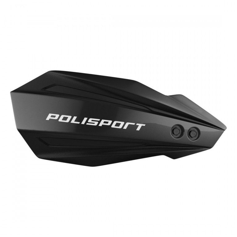 Handguard POLISPORT MX BULLIT 8308500001 with mounting system Black