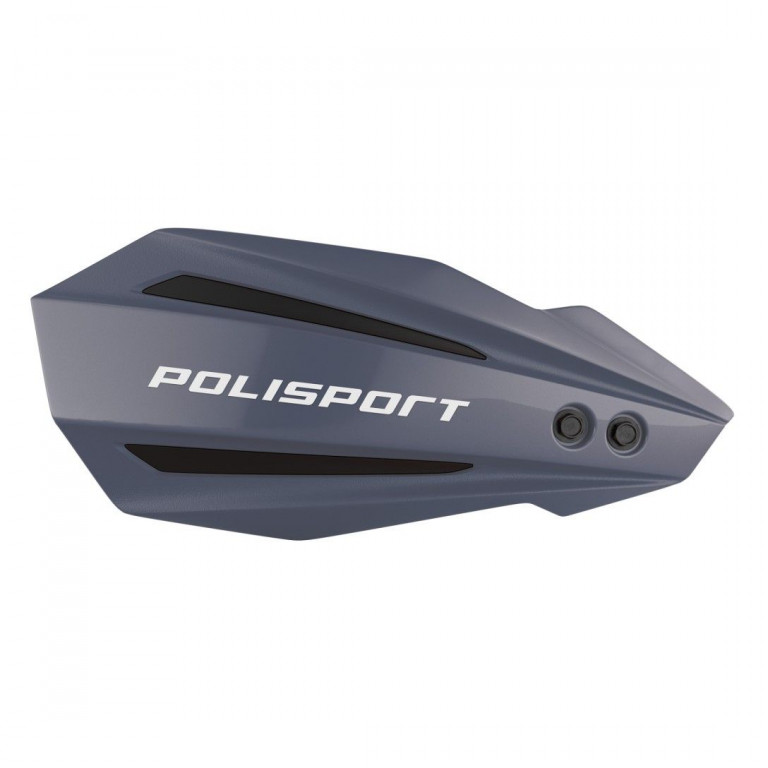 Handguard POLISPORT MX BULLIT 8308500010 with mounting system Nardo Grey