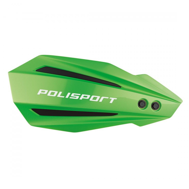 Handguard POLISPORT MX BULLIT 8308500015 with mounting system Green 05