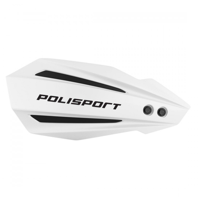Handguard POLISPORT MX BULLIT 8308500025 with mounting system White for HONDA CRF 250 R 2025-2026, HONDA CRF 450 X 2005-2009