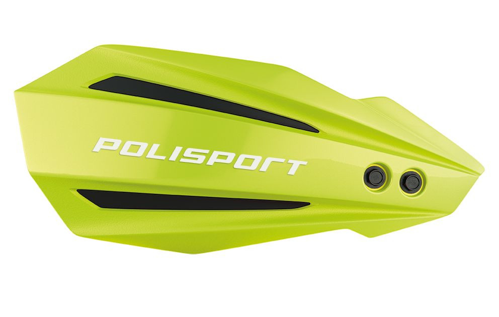 Handguard POLISPORT MX BULLIT 8308500055 with mounting system Yellow/Black