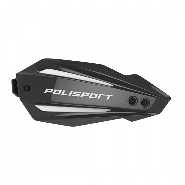 Handguard POLISPORT BULLIT FWA 8308600001 with universal mounting kit Black