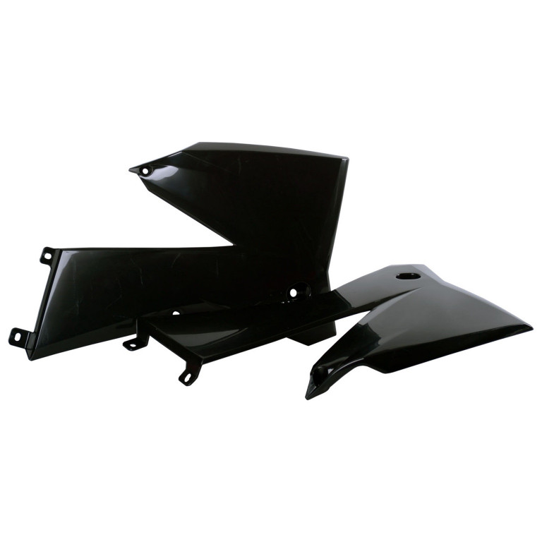 Radiator scoops POLISPORT 8411500001 (pair) Crni