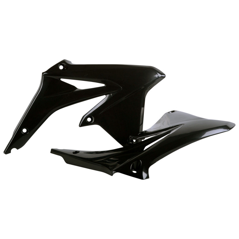 Radiator scoops POLISPORT 8412500002 (pair) Crni