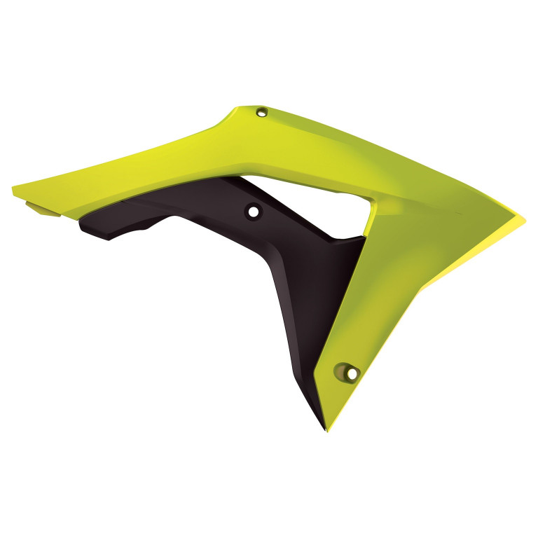 Radiator scoops POLISPORT 8414800006 Yellow/Black