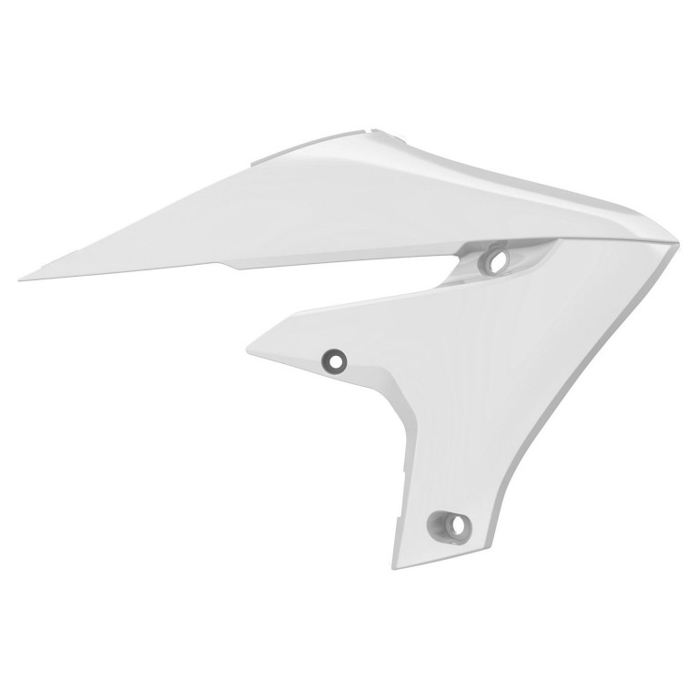 Radiator scoops POLISPORT 8415100002 (pair) white