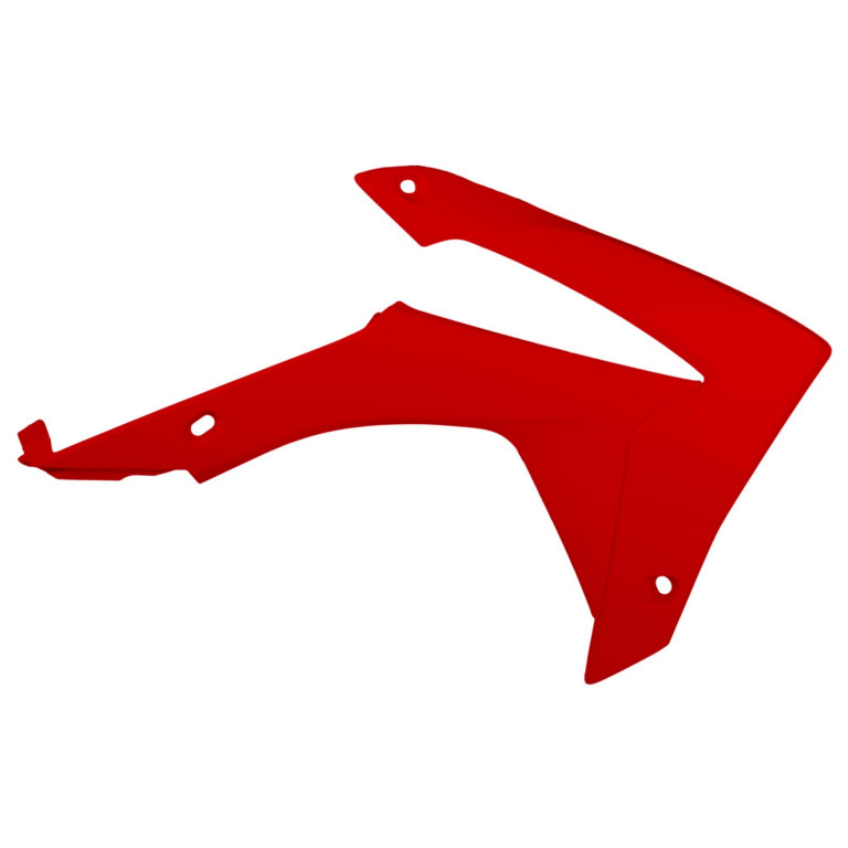 Radiator scoops POLISPORT 8417100004 (pair) red CR 04