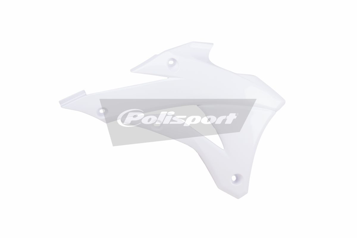 Radiator scoops POLISPORT 8417300002 (pair) white