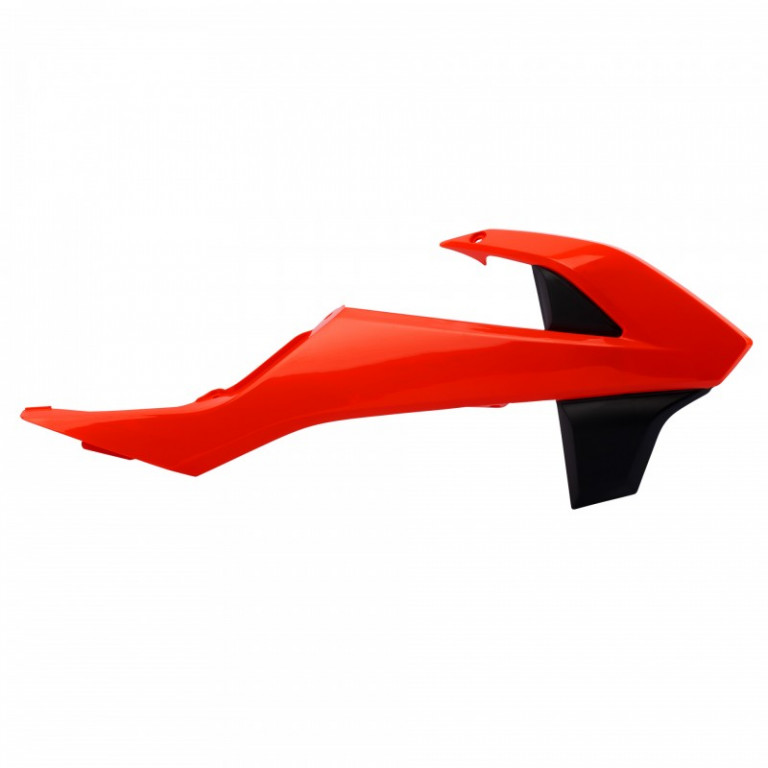 Radiator scoops POLISPORT 8417800008 Orange flu / Black