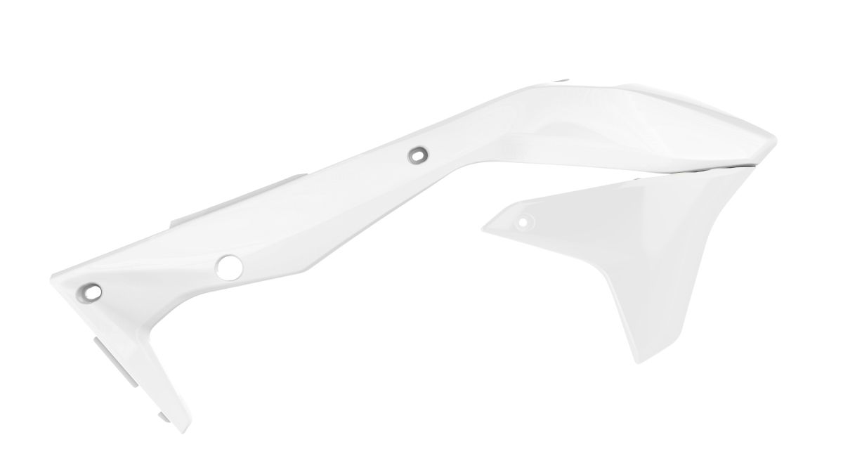 Radiator scoops POLISPORT 8418300002 (pair) white