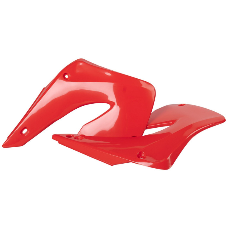 Radiator scoops POLISPORT 8421000003 (pair) red CR 00