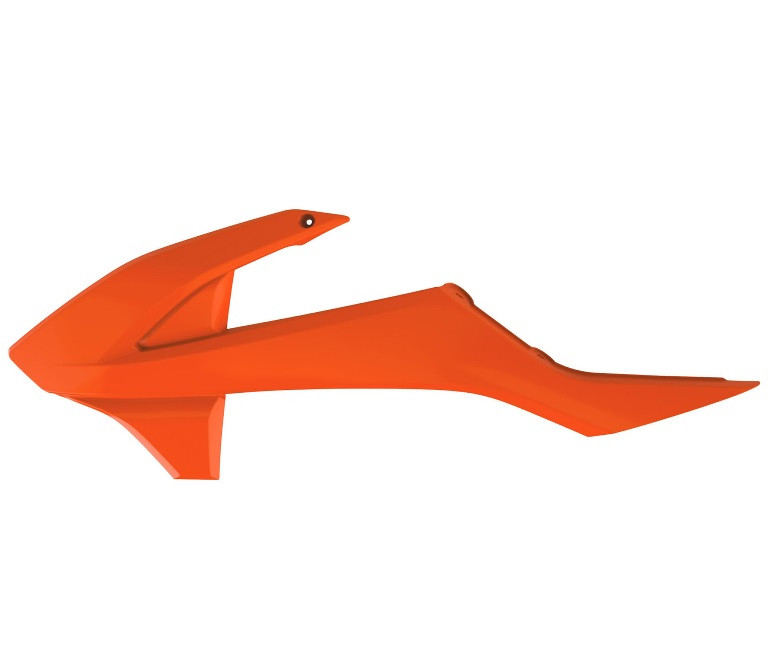 Radiator scoops POLISPORT 8421300001 (pair) orange KTM 16