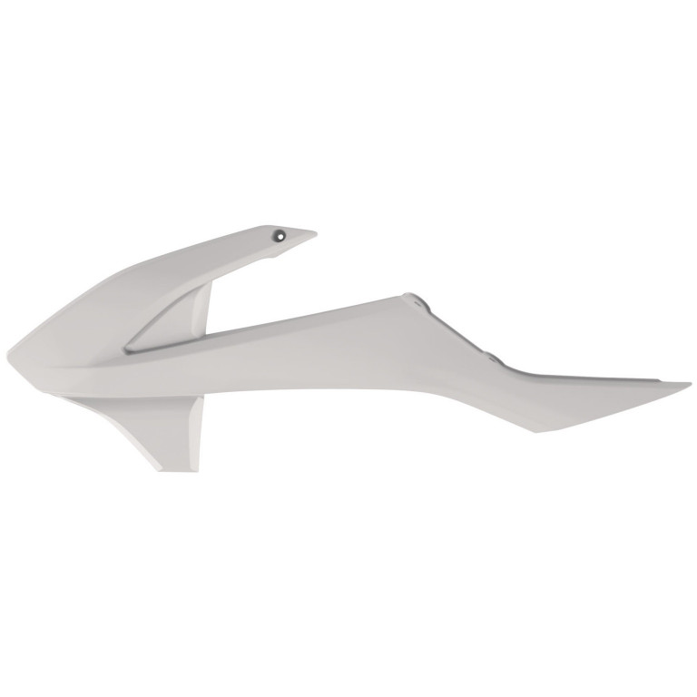 Radiator scoops POLISPORT 8421300002 (pair) white