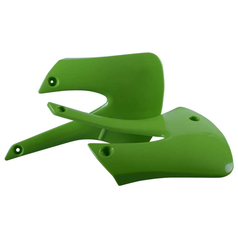 Radiator scoops POLISPORT 8425000011 (pair) green 05