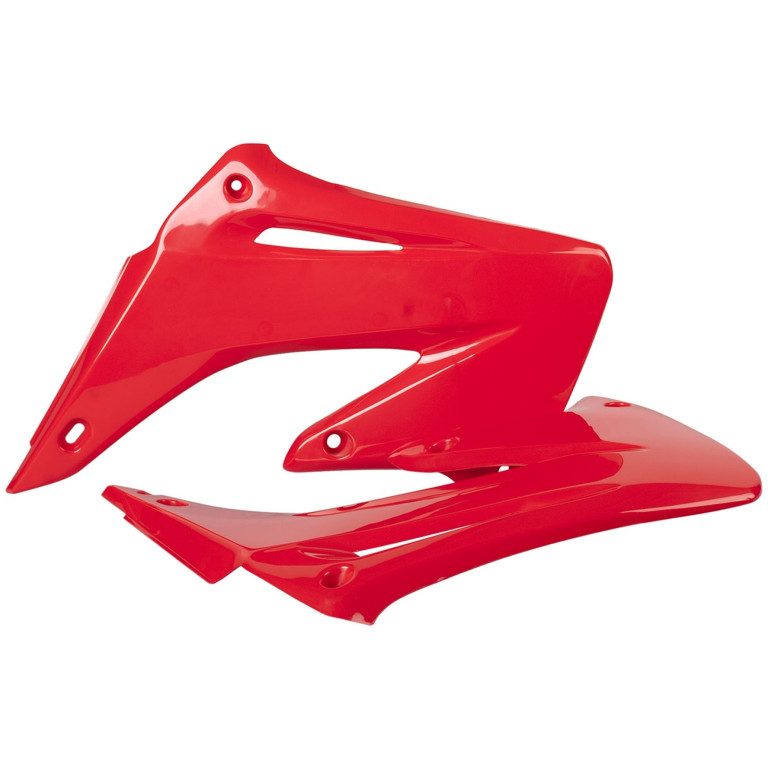 Radiator scoops POLISPORT 8427000007 (pair) red CR 04