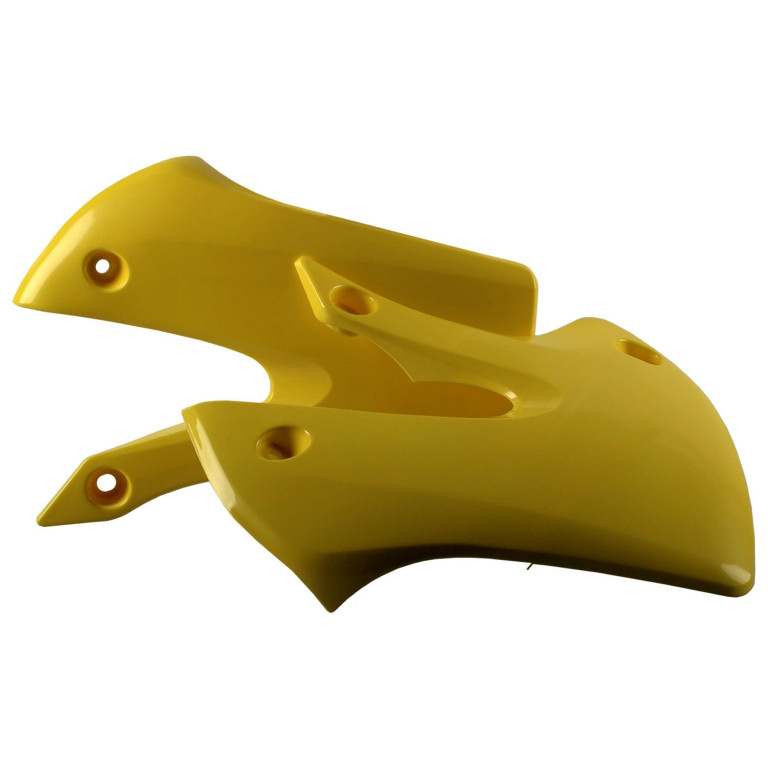 Radiator scoops POLISPORT 8429300003 (pair) yellow RM 01