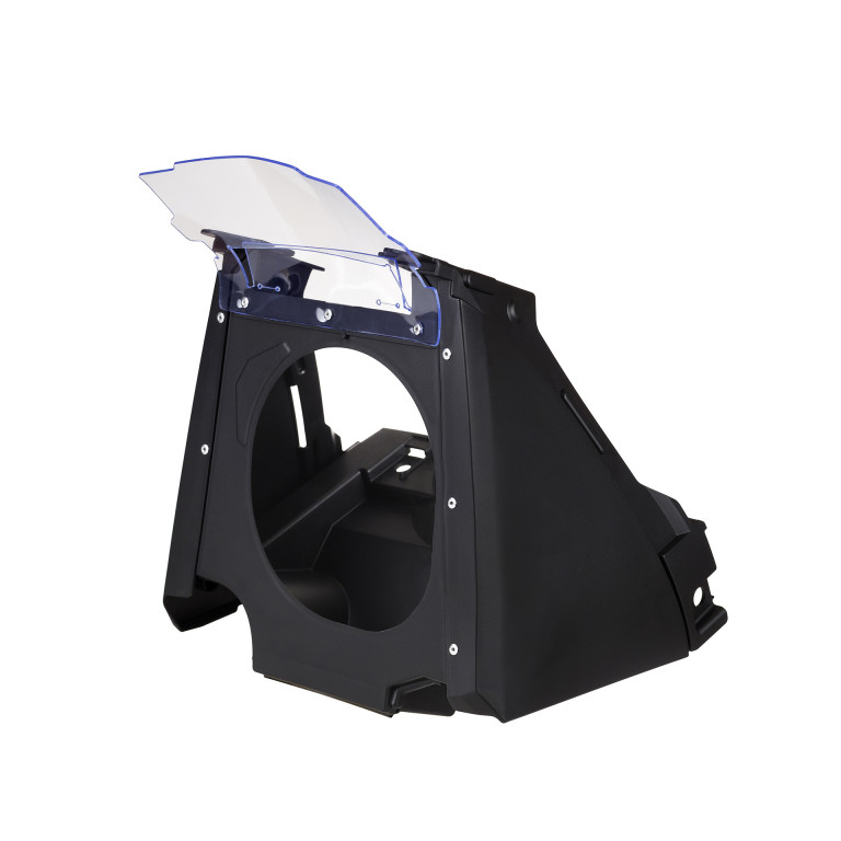 Airbox + covers POLISPORT 8477600001 Crni