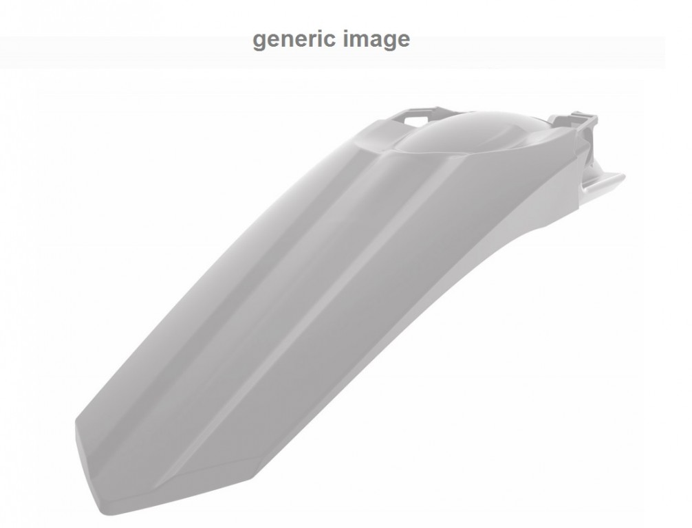 Rear Fender POLISPORT 8554100005 Yellow
