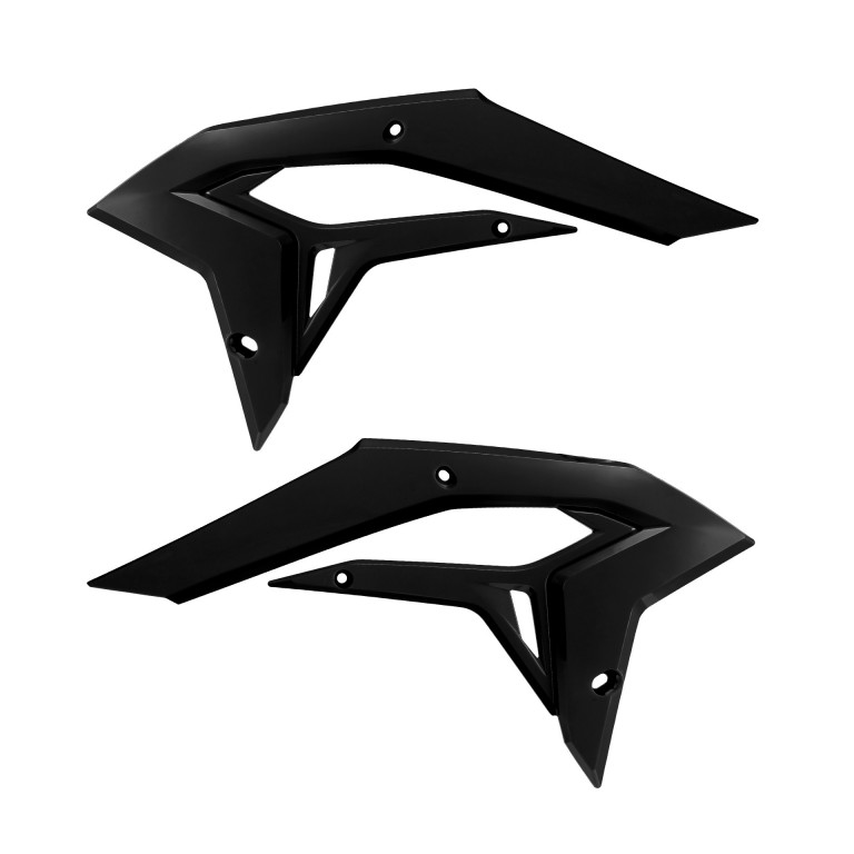 Radiator scoops POLISPORT 8611900001 Crni