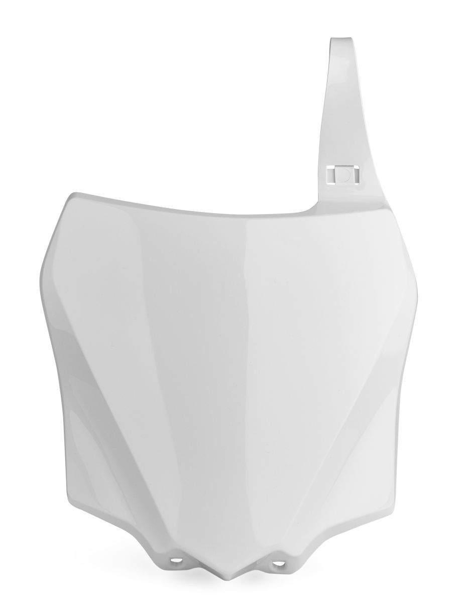 Number plate POLISPORT 8662900002 white