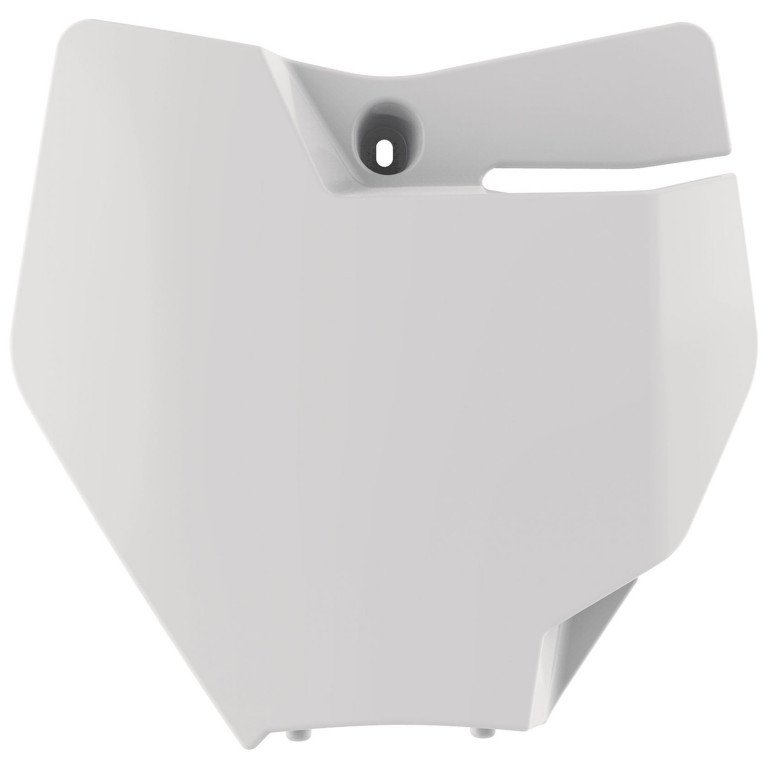 Number plate POLISPORT 8666200001 white